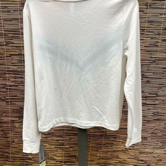 ID Ideology Women S Active Chevron Top White Size Small - Picture 3 of 3